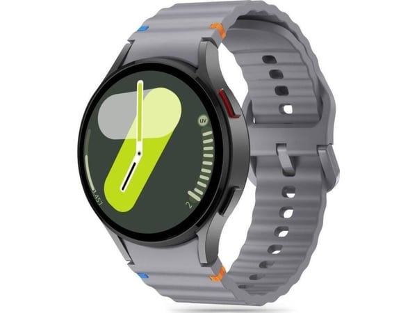 Tech-Protect TECH-PROTECT SILIKON SPORT SAMSUNG GALAXY WATCH 4 / 5 / 5 PRO / 6 / 7 / FE BLYANT GRÅ