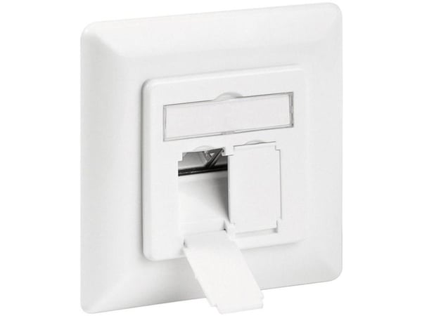Goobay 68721, RJ-45, 6a, 500 MHz, Valkoinen, 1 kpl