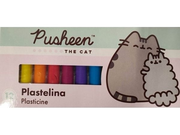 MAJEWSKI plastelina i 12 farger Pusheen p10