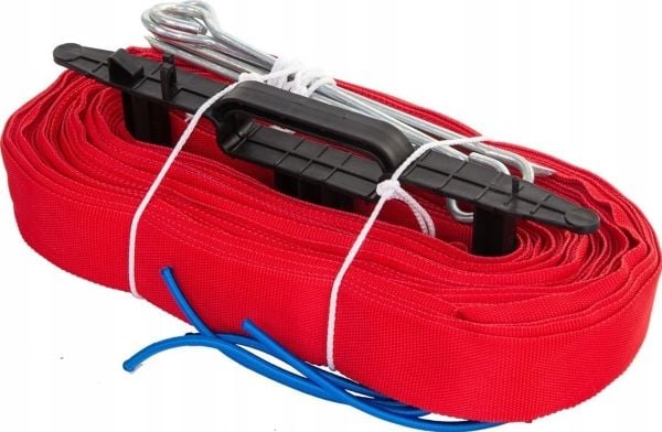 Netex rantalentopallokenttä nauha 48m (2x8m &amp; 2x16m) NETEX - PUNAINEN
