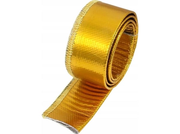 TurboWorks termisk hylsa för kablar TurboWorks 15mm x 1m guld