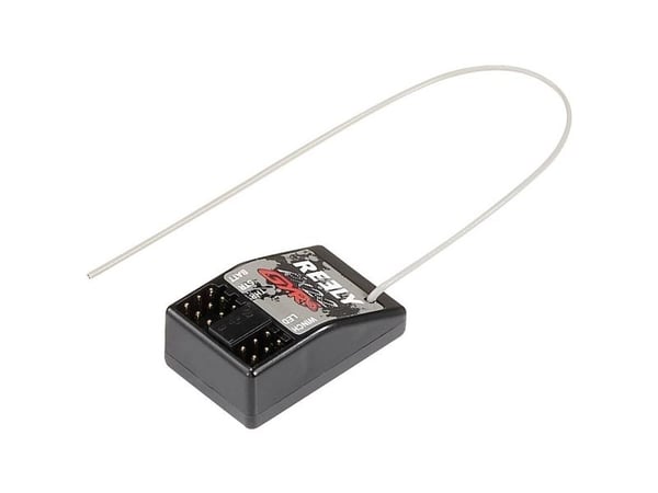 Reely RX2+2 GYRO 4-kanavainen hyrrävastaanotin 2,4 GHz liitinjärjestelmä JR/Futaba