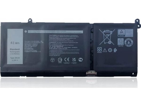 CoreParts - Batteri til bærbar PC (tilsvarer: Dell G91J0) - 11,25 V - litiumpolymer - 3300 mAh - 37 Wh - svart