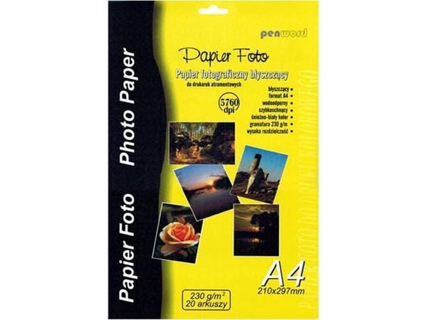 Penword foto papir 230 g A4 20 ark