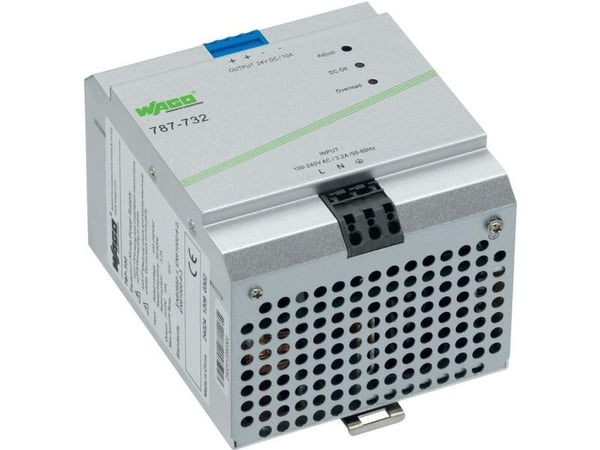 Wago 787-732, 240 W, 85 - 264 V, 47 - 63 Hz, 1.5 - 3 A, Passiivinen, 20 ms
