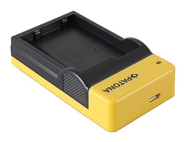 PATONA 151624, DC, Nikon 1 V1 D600, D610, D7000, D7100, D800, D8000, D800E, D810, Sort, Gult, 8.4 V, 0,5 A, 1 A