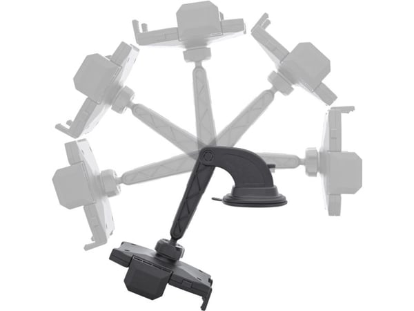 InLine 23156O, Digital mediaspiller, Mobiltelefon/smarttelefon, Navigatør, Passiv holder, Universell, Svart