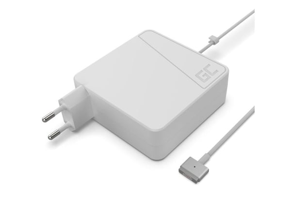 Green Cell - Strömadapter - AC - 60 Watt - vit - för MacBook Pro with Retina display 13.3" (Late 2012, Early 2013, Late 2013, Mid 2014, Early 2015)