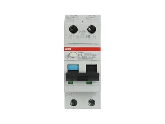ABB DS201 B25A30 - RCCB Char. B Tyyppi A 25 30 mA - Pienoiskatkaisija (2CSR255180R1255)