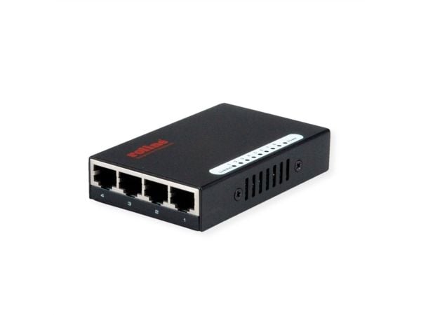 Roline 21.14.3530 Strømforsyning-kytkin 10 / 100 / 1000 MBit/s USB-strømforsyning-virtapiiri