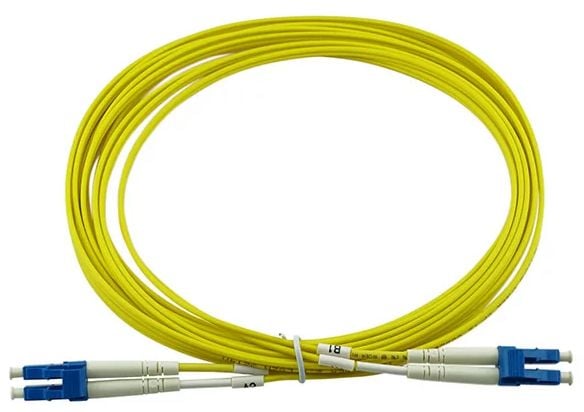 Kompatibel Chelsio LRCABLE2M BlueOptics dupleks fiberoptisk patchkabel, LC-UPC/LC-UPC beige, 2 meter, enkeltmodus, E9/125µm G.657.A1, inngangsdempn...