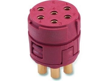 Lapp EPIC SIGNAL M23, Rett, Hunkjønn, 150 V, 18 A, Brun, Metall