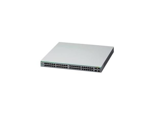 Allied Telesis AT-GS950/52PS V2-50, Hallittu, L2, Gigabit Ethernet (10/100/1000), Power over Ethernet -tuki, Telineasennus