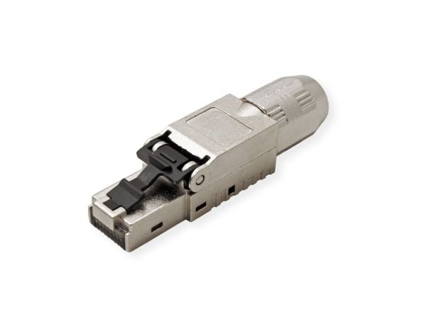 ROLINE 21.17.0325, RJ-45, Sølv, Hankjønn, Rett, Cat6a, S/UTP (STP)