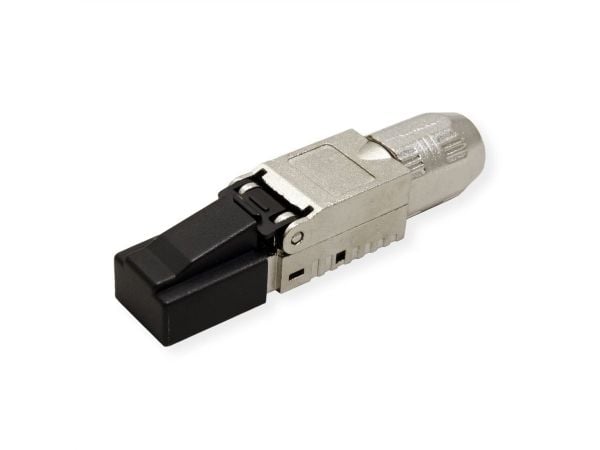 ROLINE 21.17.0325, RJ-45, Sølv, Hankjønn, Rett, Cat6a, S/UTP (STP)