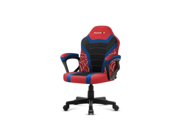 Huzaro Ranger 1.0 Spider, Flatt sete, Maskenett, Sort, Blå, Rød, Sort, Blå, Rød, Netting, Netting