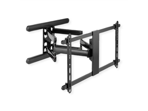 ROLINE 17.03.1246, 200 x 200 mm, 600 x 400 mm, -10 - 5°, -60 - 60°, Aluminium, Plast, Stål, Sort