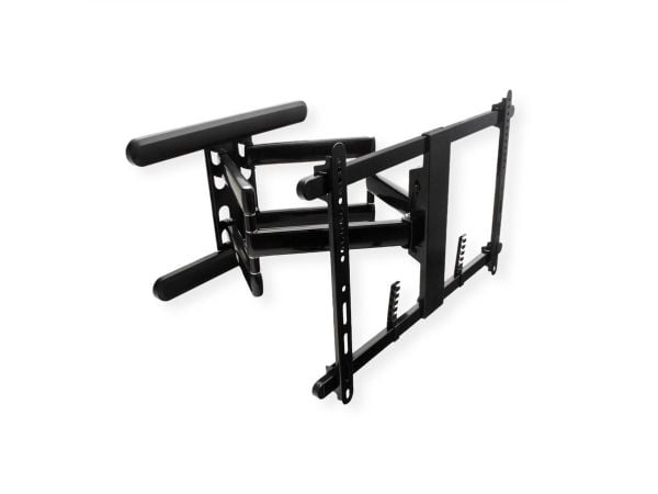 ROLINE 17.03.1246, 200 x 200 mm, 600 x 400 mm, -10 - 5°, -60 - 60°, Aluminium, Plast, Stål, Sort
