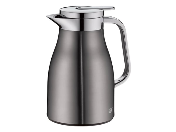Alfi Skyline, 0,65 l, Grå, Kromfarget, Plast, Polypropylen (PP), Silikon, Herdet glass, Termoplastisk elastomer (TPE), 12 timer, 24 timer, 4 cm