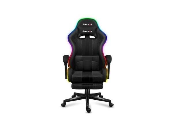 Huzaro Force 4.7 RGB Mesh Gaming Chair, svart
