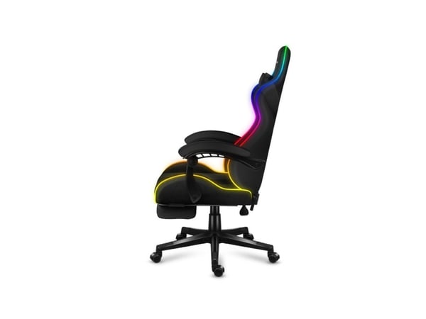Huzaro Force 4.7 RGB Mesh Gaming Chair, svart