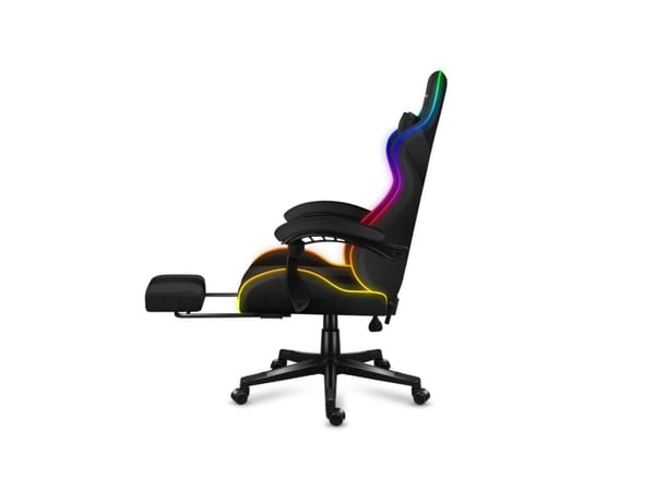Huzaro Force 4.7 RGB Mesh Gaming Chair, svart
