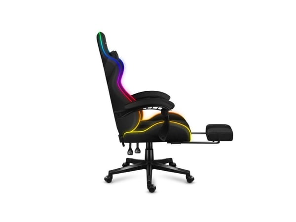Huzaro Force 4.7 RGB Mesh Gaming Chair, svart