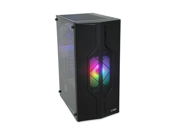 iBox CETUS 908, Midi Tower, PC, musta, ATX, mikro ATX, Pelaaminen, Multi