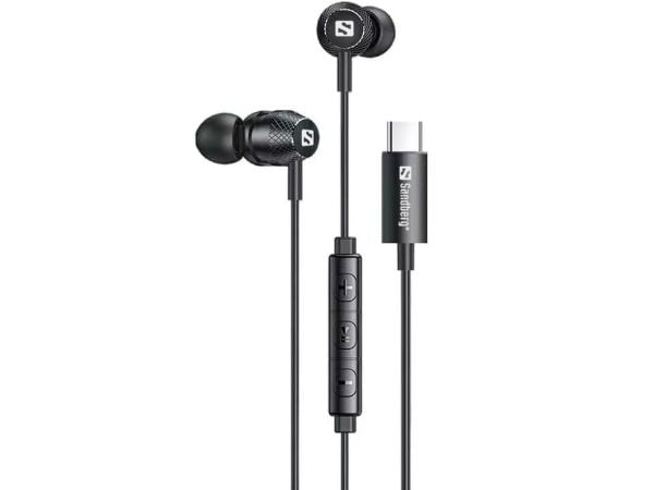 Sandberg - Ørepropper med mikrofon - i øret - kablet - USB-C