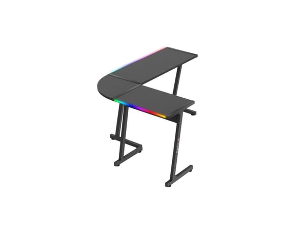 Huzaro Hero 6.0 RGB, Hjørne, L-form, Stål, Spilling, Karbonfiber, Matt
