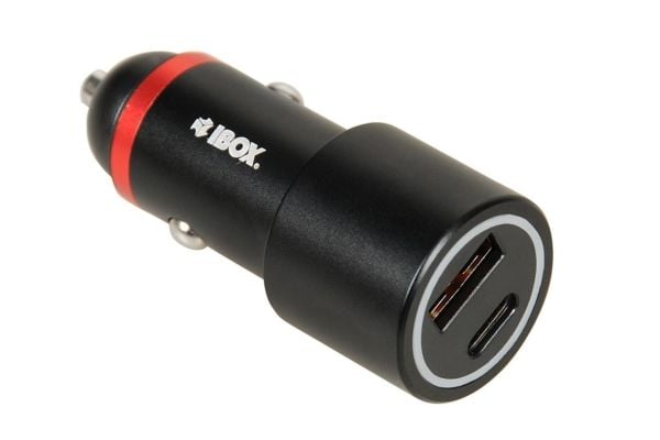 iBOX C-20 48W USB A+C biloplader