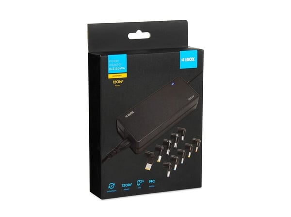 iBOX IUZ120WA - Strömadapter - 120 Watt
