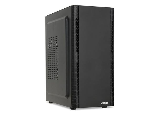 iBox ANTILA 39, Midi Tower, PC, musta, ATX, mikro ATX, Pelaaminen, 15 cm