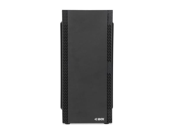 iBox ANTILA 39, Midi Tower, PC, musta, ATX, mikro ATX, Pelaaminen, 15 cm
