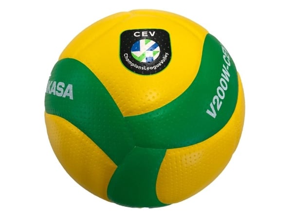 MIKASA V200W-CEV, 280 g, Grønn, Gult, Composite, Mikrofiber, Polyuretan (PU), 65 - 67 cm, Innendørs, CEV