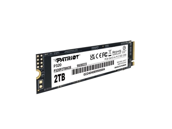 Patriot-muisti P320, 2 TB, M.2-muisti