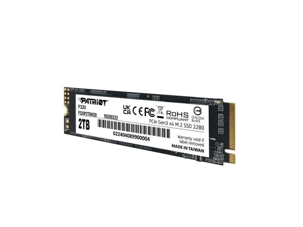 Patriot-muisti P320, 2 TB, M.2-muisti
