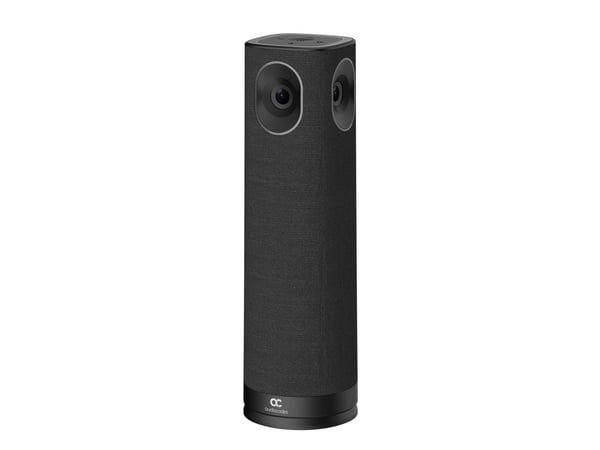 AudioCodes RXVCam360, 5 MP, 4K Ultra HD, 30 fps, musta