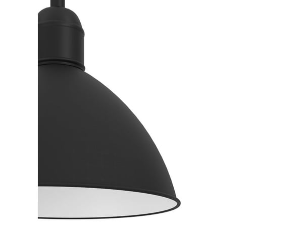 EGLO 43878, 1 lamppu(a), E27, IP20, musta, Valkoinen