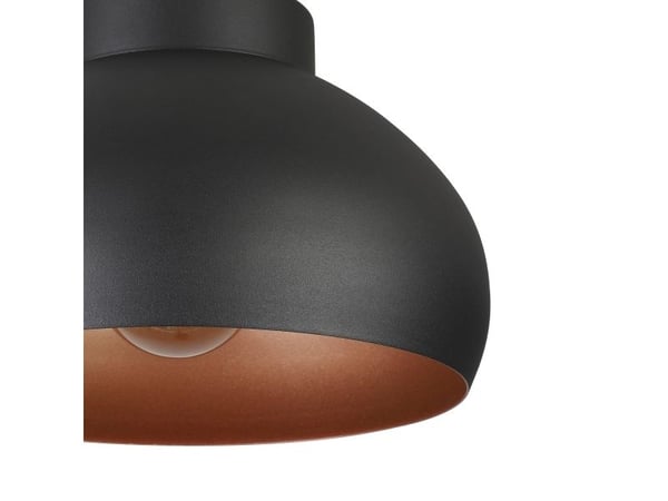 EGLO MOGANO 2 KATTO E27 Ø280 MUSTA/KUPARI