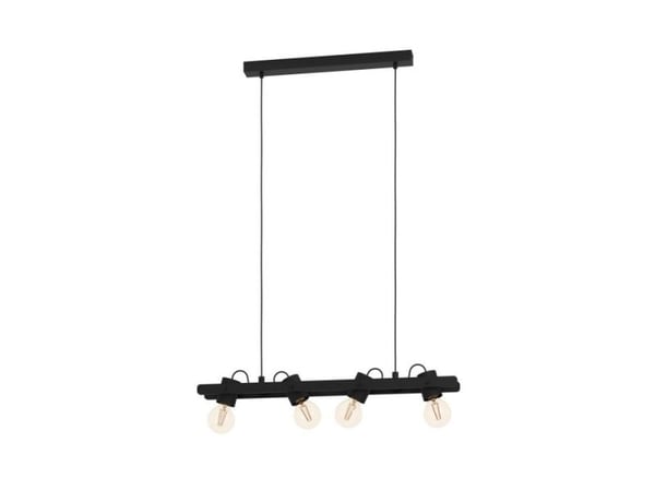 EGLO PLIMSOLL PENDEL 4XE27 L770 SORT FSC