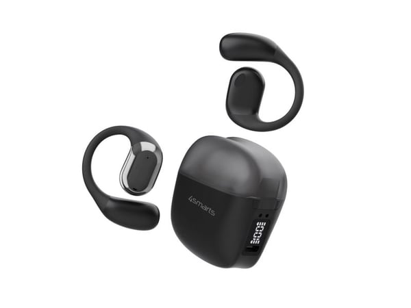 4smarts SkyBuds Sport, True Wireless Stereo (TWS), Samtale/Musikk/Sport/Hverdag, 20 - 20000 Hz, 60 g, Hodesett, Sort