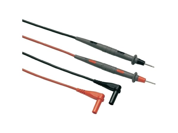 Fluke TL71-1, Testausjohdin, Musta, Harmaa, Punainen, CAT II, 1000 V, 10 A, CSA