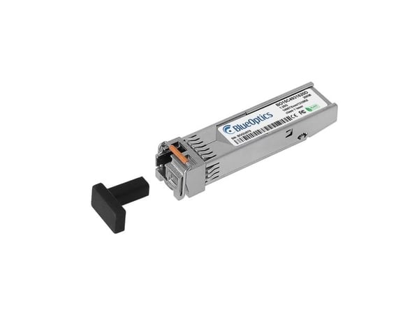 Kompatibel White Rabbit BO15C4931620D-WR BlueOptics BO15C4931620D-WR SFP-sender/mottaker, LC-Simplex, Orangener Bail Verschluss, 1000BASE-BX-D, Sin...