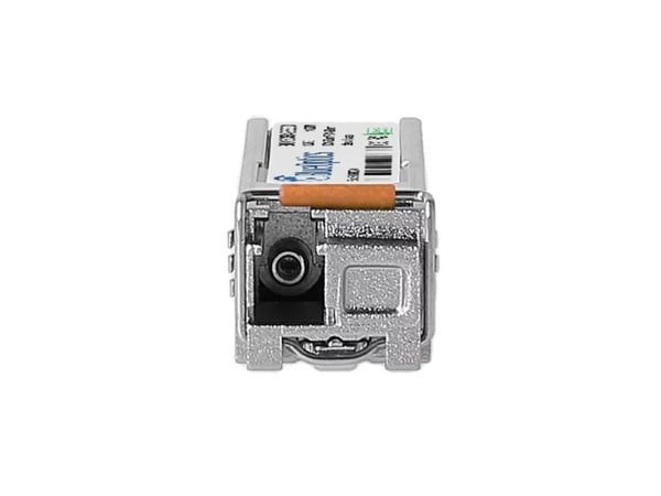 Kompatibel White Rabbit BO15C4931620D-WR BlueOptics BO15C4931620D-WR SFP-sender/mottaker, LC-Simplex, Orangener Bail Verschluss, 1000BASE-BX-D, Sin...