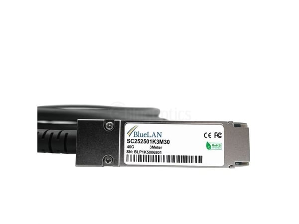 BlueOptics 40G-DACP-QSFP2M-BL, 2 m, DAC, QSFP, QSFP