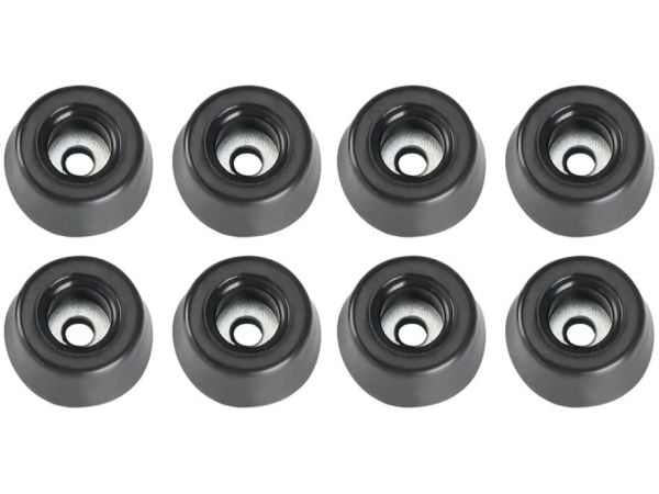adam hall 4903 M8 AH, Fötter, Svart, Polyvinylklorid (PVC), 20 mm, 20 mm, 9 mm