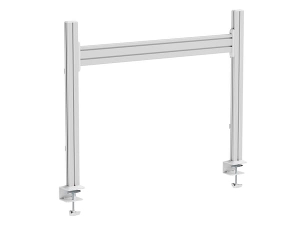InLine 23181F, Lamellväggspanel, Vit, Aluminium, Plast, Skrivbord, 600 mm, 10000 mm InLine 23181F, Lamellväggspanel, Vit, Aluminium, Plast, Skrivbord, 600 mm, 10000 mm