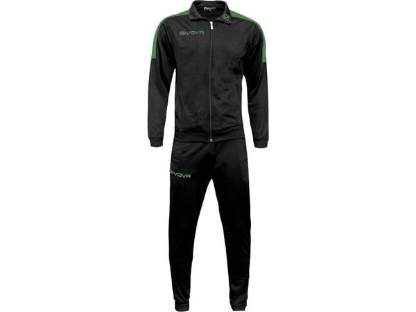 Dres Givova Tuta Revolution svart-grønn TR033 1013 (2XS)