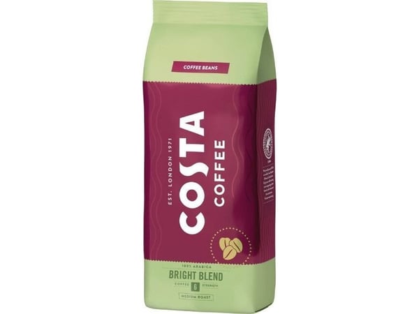 Kaffebønner COSTA COFFEE, Bright, 1 kg